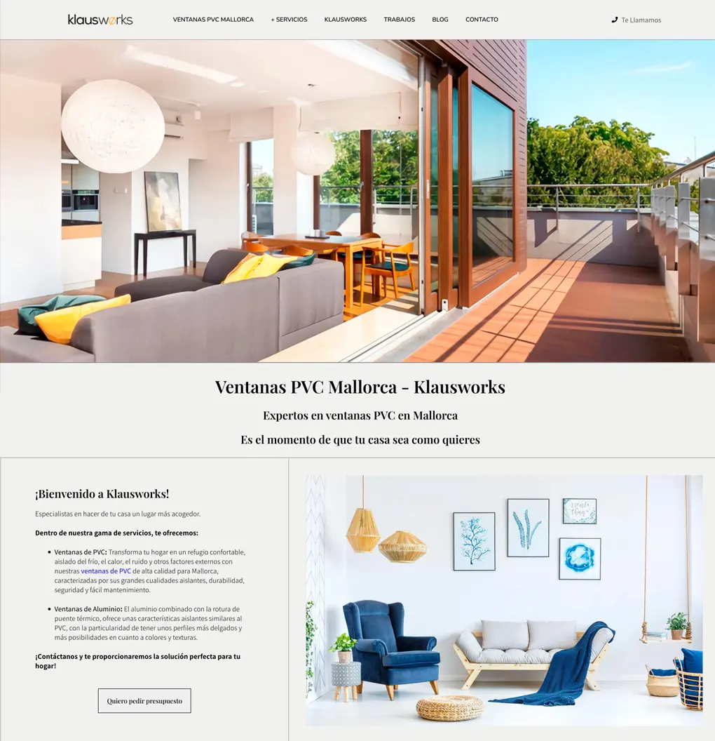 desarrollo web klausworks