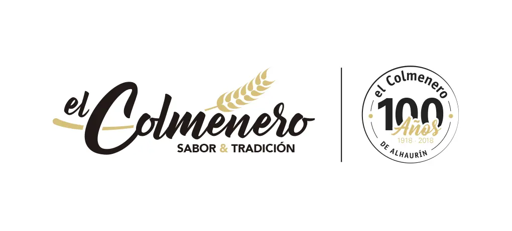 logo colmenero y cien aniversario